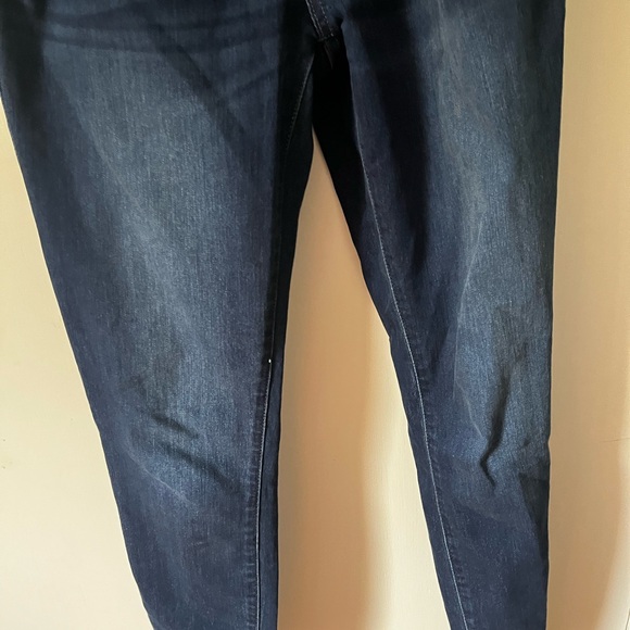 Dark Blue Women's Jeans maternity 4 - Picture 2 of 5